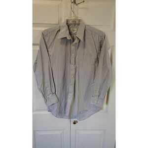 City of London Men's Striped Dress Shirt - Size 16 32